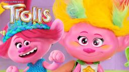 Poppy & Viva's Sister Makeover! Trolls Toy Hair Transformation