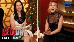 Kiernan Shipka and Lucy Liu Paint Each Other