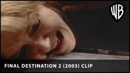 Lost her head over an elevator!