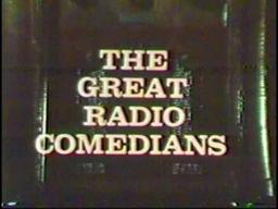 The Great Radio Comedians - PBS Doc with Jack Benny, George Burns, Edgar Bergen (5/11/72)