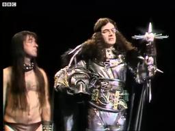 Ghost of Christmas future - Blackadder's Christmas Carol - BBC