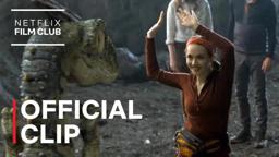Iris Apatow TikTok Dance with a Dinosaur