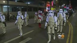 Spectators Enjoy 87th Annual Hollywood Christmas Parade