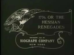 1776 or the Hessian Renegades 1909  D. W. Griffith full movie