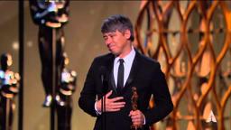 "Whiplash" winning the Oscar® for Film Editing