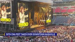 50th CMA Fest takes over downtown Nashville