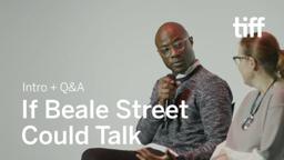 IF BEALE STREET COULD TALK Director Q&A | TIFF 2018