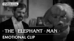 Emotional scene from THE ELEPHANT MAN