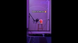 Gary in the recording booth