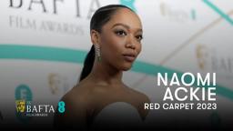 Naomi Ackie Still Wears The Fake Teeth She Used to Play Whitney Houston | EE BAFTAs Red Carpet