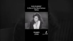 Evelyn Brent in FRAMED (1930)! #film #foryou