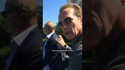 Arnie with the tank riding advice for Glen