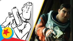 Lightyear Bot Fight | Pixar Side by Side