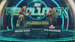 A Decade in the Making. AEW Women's Champion Hikaru Shida vs Ryo Mizunami | AEW Revolution Preview