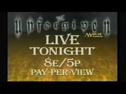 WWF Unforgiven 1999 Commercial