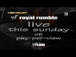 WWF Royal Rumble 2000 Commercial