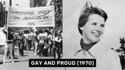 Gay And Proud (1970) = The First Gay Pride (Full)