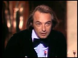 Leonard Rosenman winning a Music Oscar® for "Barry Lyndon"