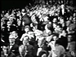 Billy Wilder winning the Oscar® for Writing‬‬‬‬ "The Apartment"