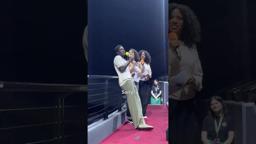 Damson Idris surprises F1 audience at BFI IMAX