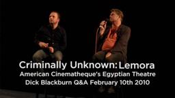 2- CU: Lemora: A Child's Tale of the Supernatural Q&A