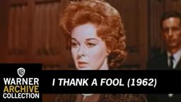 I Thank A Fool (Original Theatrical Trailer)