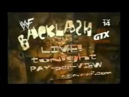 WWF Backlash 1999 Commercial