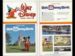 A Dream Called Walt Disney World WDW Home Video 80s