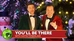 You'll Be There ft. Justin Timberlake | Jimmy Fallon's Holiday Seasoning Spectacular