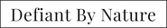 Defiant By Nature Logo