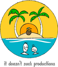 It Doesn't Suck Productions Logo