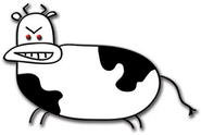 Scary Cow Logo