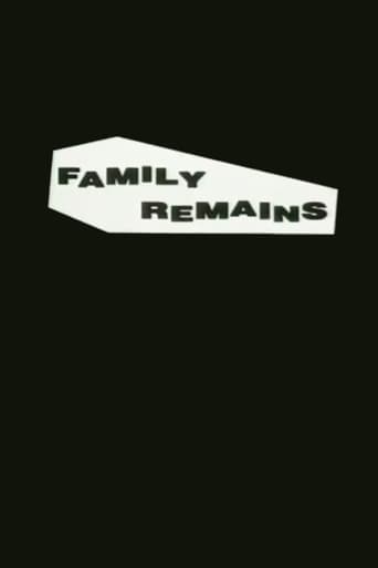Family Remains Poster