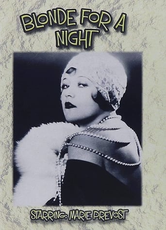 A Blonde for a Night Poster