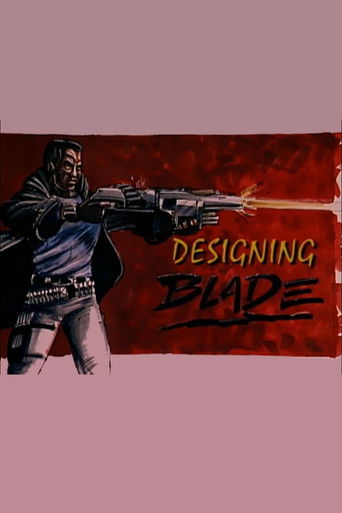 Designing 'Blade' Poster