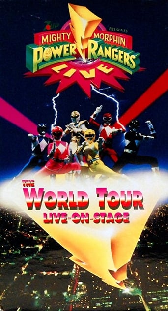 Mighty Morphin Power Rangers Live: The World Tour Live-on-Stage Poster