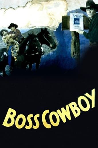 The Boss Cowboy Poster
