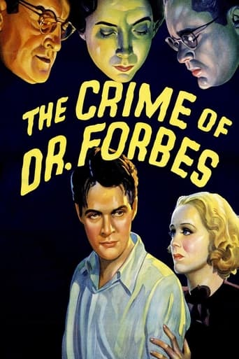 The Crime of Dr. Forbes Poster