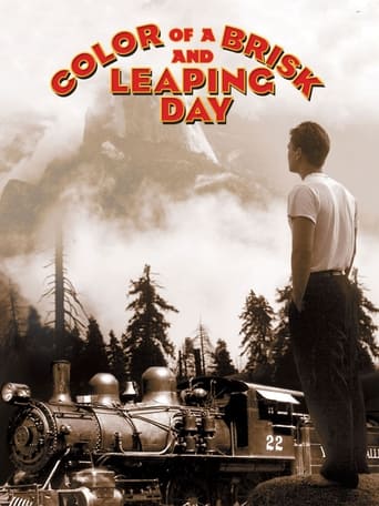 Color of a Brisk and Leaping Day Poster