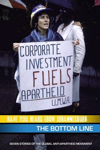 Have You Heard from Johannesburg: The Bottom Line Poster
