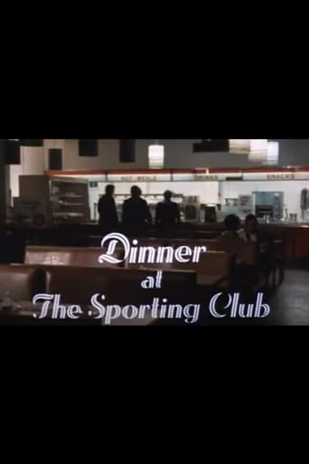 Dinner at The Sporting Club Poster
