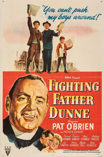 Fighting Father Dunne Poster