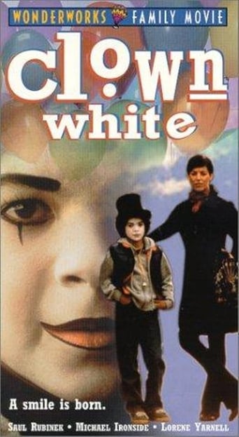 Clown White Poster