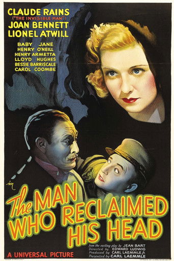 The Man Who Reclaimed His Head Poster