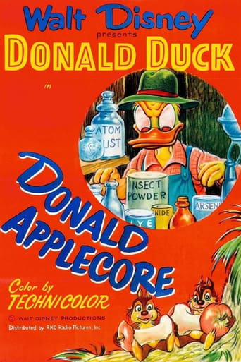Donald Applecore Poster