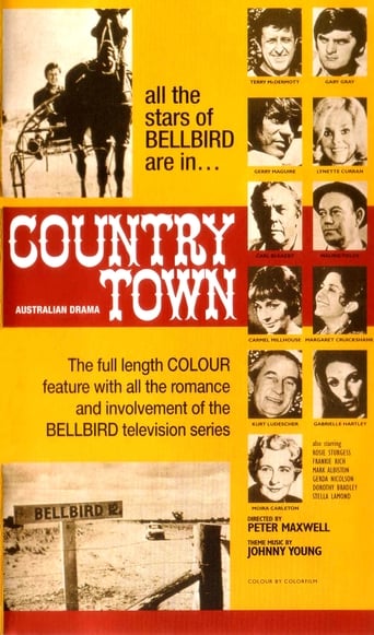 Country Town Poster