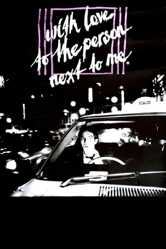 With Love to the Person Next to Me Poster