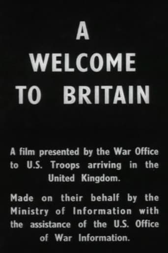 A Welcome to Britain Poster