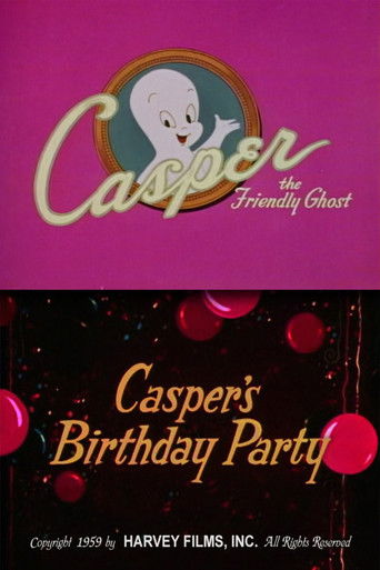 Casper's Birthday Party Poster