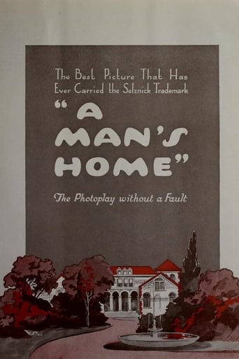 A Man's Home Poster
